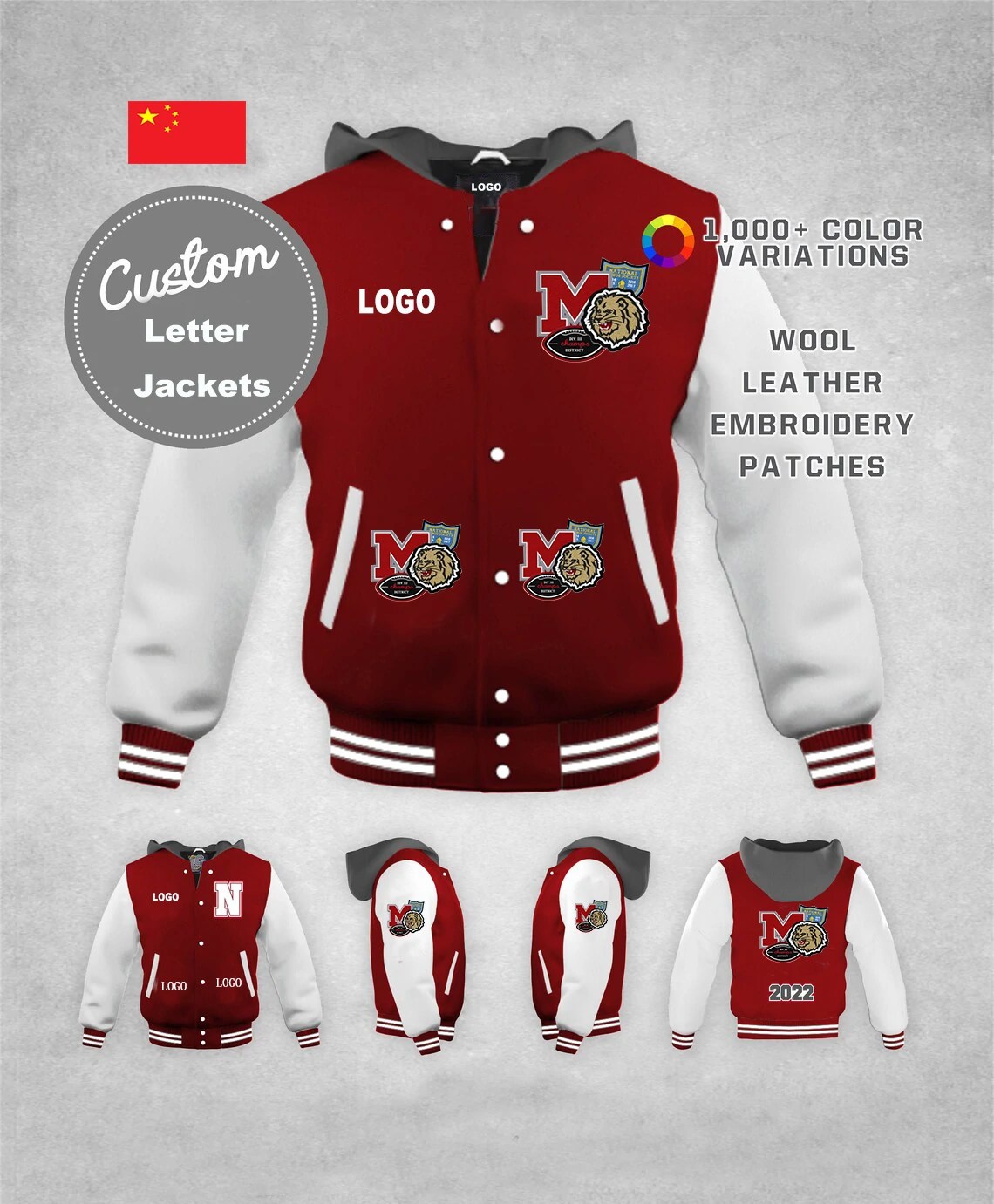 custom Letter jackets & varsity jackets