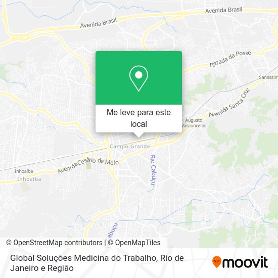 Como chegar até Global Soluções Medicina do Trabalho em Campo Grande de