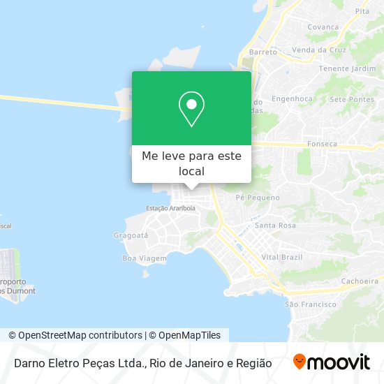 Como chegar até Darno Eletro Peças Ltda. em Niterói de Ônibus Moovit