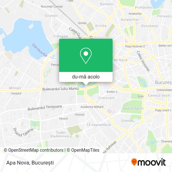 Cum să ajungeți la Apa Nova în Bucuresti cu autobuz, metrou, troleibuz