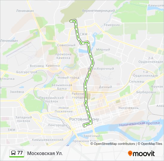 77 Bus Schedule Sunday 77 Route Schedules, Stops & Maps Московская Ул. (Updated)