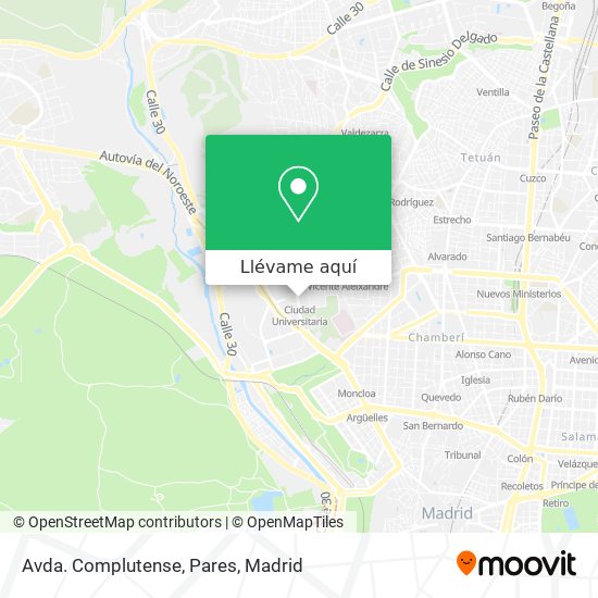 Cómo llegar a Ciudad Universitaria en Madrid en Autobús, Metro o Tren
