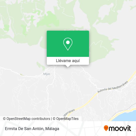 Cómo llegar a Ermita De San Antón en Mijas en Autobús o Tren