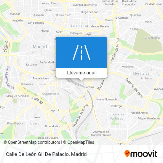¿Cómo llegar a Calle De León Gil De Palacio en Madrid en Autobús, Metro