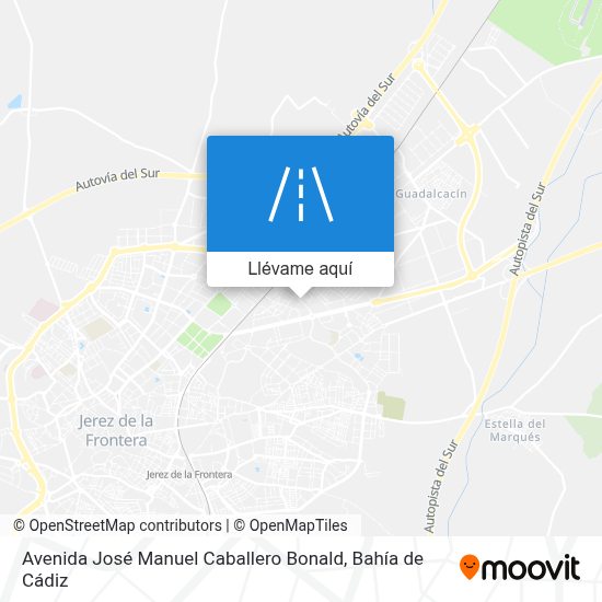 Cómo llegar a Avenida José Manuel Caballero Bonald en Jerez De La