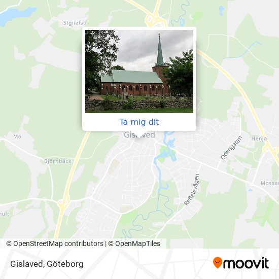 Gislaved Karta Vägbeskrivningar till Gislaved med Buss eller Tåg Moovit
