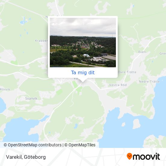Varekil Karta Vägbeskrivningar till Varekil i Orust med Buss