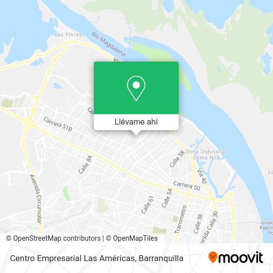 ¿Cómo llegar a Centro Empresarial Las Américas en Barranquilla en Autobús?