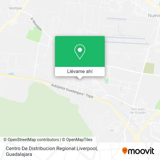 ¿Cómo llegar a Centro De Distribucion Regional Liverpool en Zapopan en