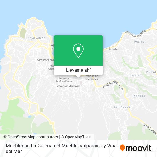 ¿Cómo llegar a MuebleriasLa Galería del Mueble en Provincia De