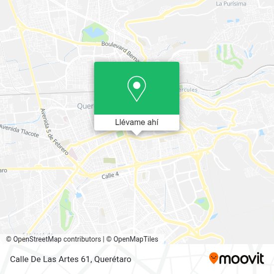 Como Llegar A Calle De Las Artes 61 En Santiago De Queretaro En Autobus