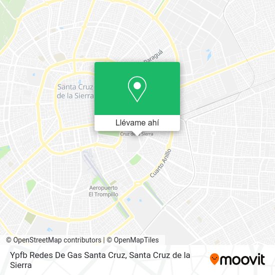¿Cómo llegar a Ypfb Redes De Gas Santa Cruz en Santa Cruz De La Sierra