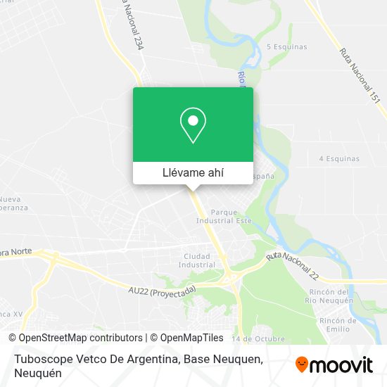¿Cómo llegar a Tuboscope Vetco De Argentina, Base Neuquen en