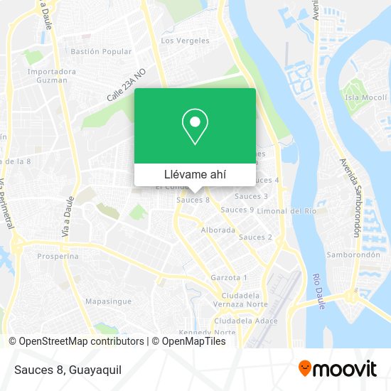 ¿Cómo llegar a Sauces 8 en Guayaquil en autobús?