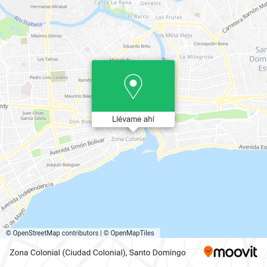 ¿Cómo llegar a Zona Colonial (Ciudad Colonial) en Distrito Nacional en