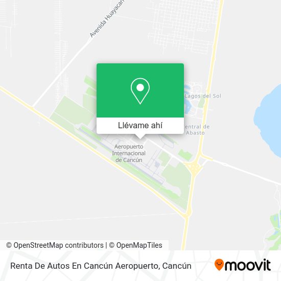 ¿Cómo llegar a Renta De Autos En Cancún Aeropuerto en Benito Juárez en