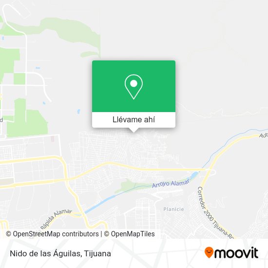¿Cómo llegar a Nido de las Águilas en Tijuana en Autobús?