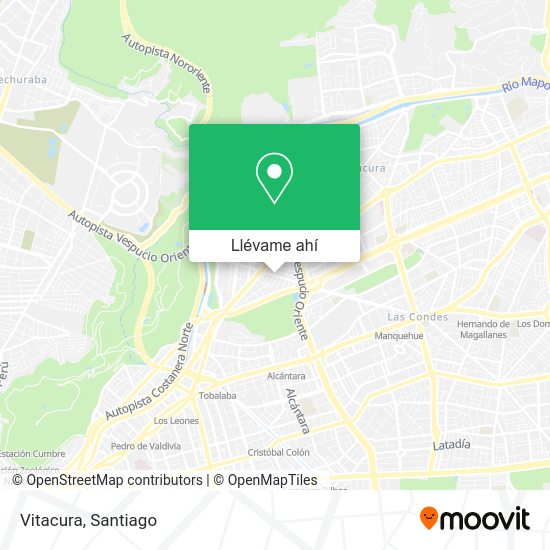 ¿Cómo llegar a Vitacura en Micro o metro?