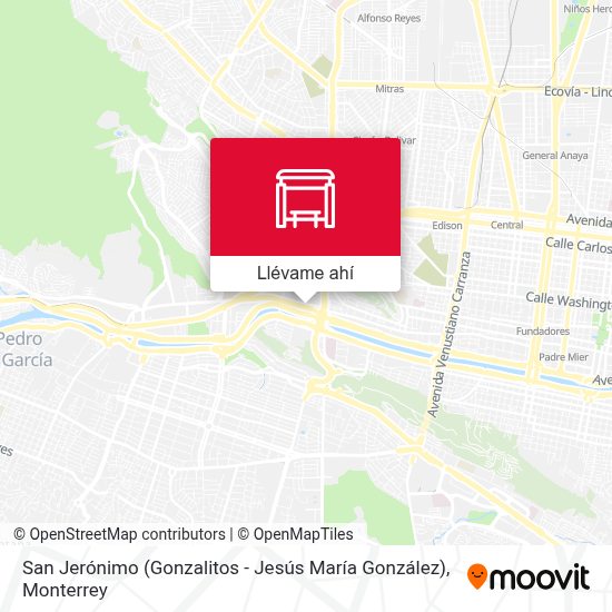 ¿Cómo llegar a Jesús María González X Calzada San Jeronimo en Monterrey