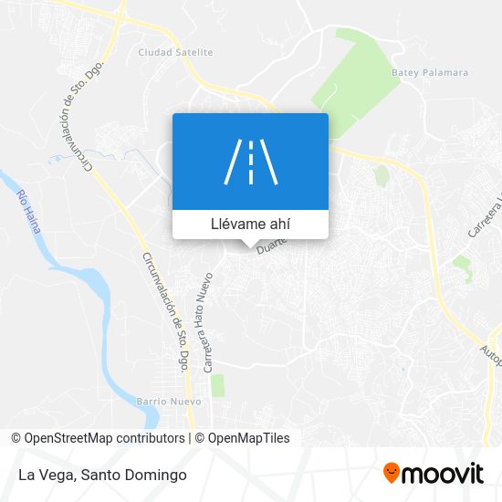 ¿Cómo llegar a La Vega, Santo Domingo en autobús?