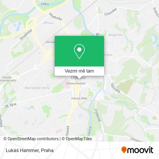 Jak se dostat do Lukáš Hammer v Ostrava pomocí vlak, autobus nebo tramvaj?