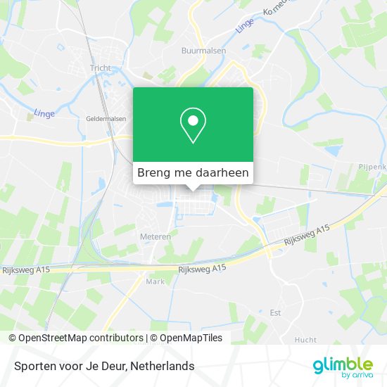 Hoe Gaan Naar Sporten Voor Je Deur In Geldermalsen Via Bus, Trein Of Tram?