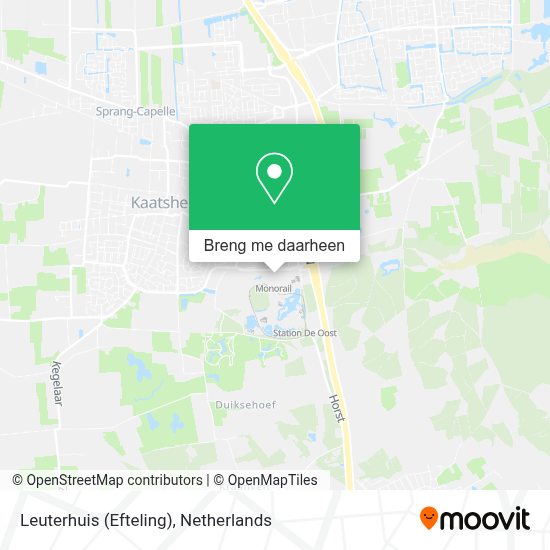 Hoe Gaan Naar Leuterhuis Efteling In Loon Op Zand Via Bus