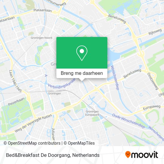 Hoe kom je bij Bed&Breakfast De in Groningen met null?