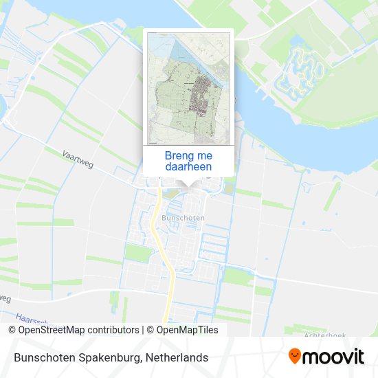 Spakenburg Kaart Nederland Hoe gaan naar Bunschoten Spakenburg in Bunschoten via Bus of Trein?