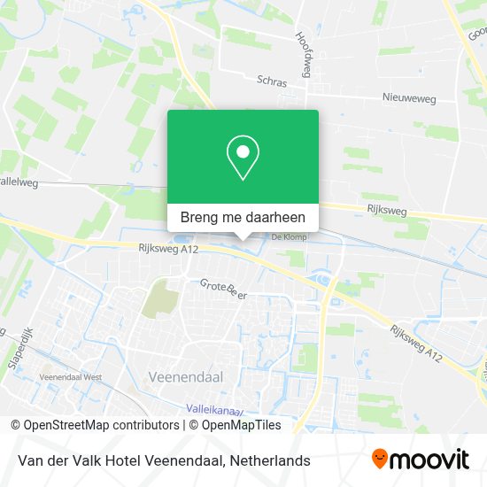 Van De Valk Nederland Kaart Op Hoe gaan naar Van der Valk Hotel Veenendaal in Veenendaal via Bus of
