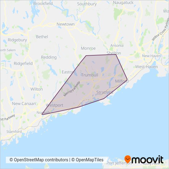 Greater Bridgeport Transit, New York New Jersey bus Schedules