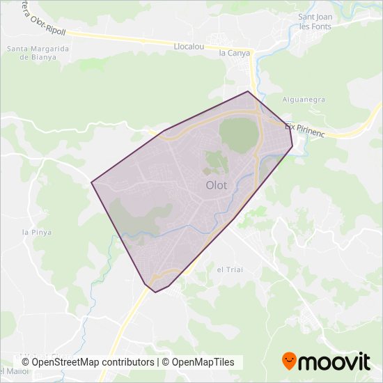 TPO Transports Publics d'Olot, Barcelona bus Schedules, Routes
