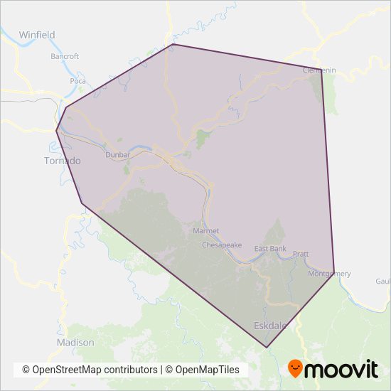 Kanawha Valley Regional Transportation Authority (krt), Charleston, WV bus Schedules, Routes