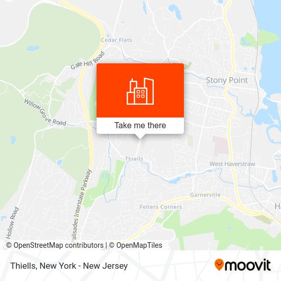 Public Transit in Thiells, Ny