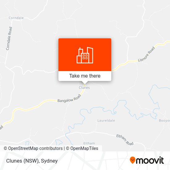 How to get to Clunes (NSW) by Bus or Train?