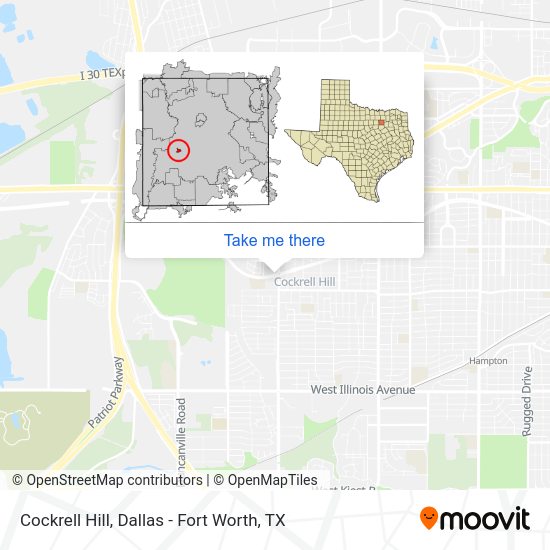 Transporte público en Cockrell Hill