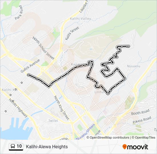 10 Route Schedules, Stops & Maps Alewa Heights (Updated)