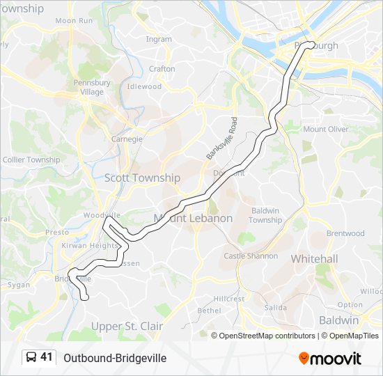 41 Route Schedules, Stops & Maps Bridgeville (Updated)