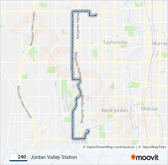 Ruta Horarios Paradas Y Mapas Jordan Valley Station Actualizado Hot