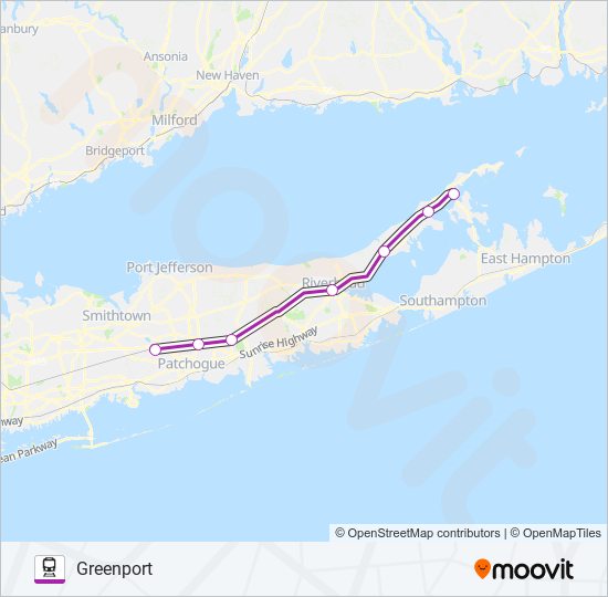 ronkonkoma branch Route Schedules, Stops & Maps Greenport (Bus
