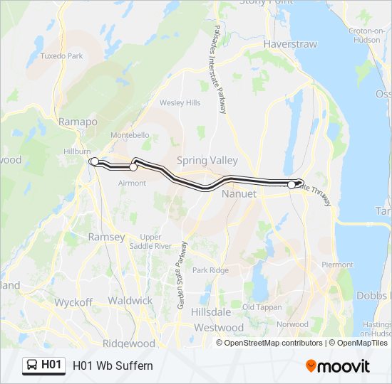 h01 Route Schedules, Stops & Maps H01 Wb Suffern (Updated)