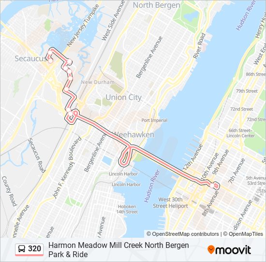 320 Route Schedules, Stops & Maps Harmon Meadow Mill Creek North