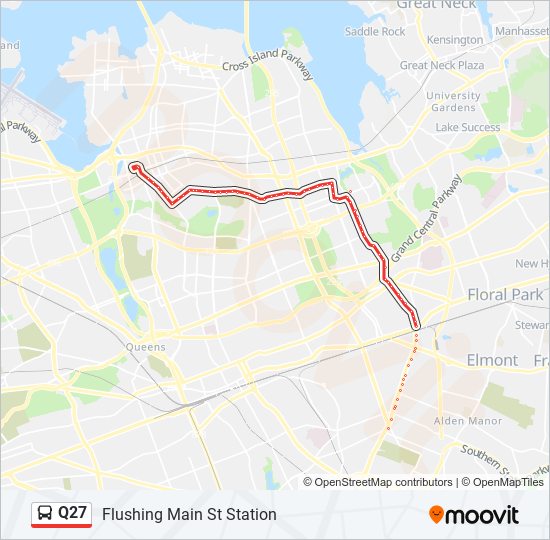 q27 Route Schedules, Stops & Maps Flushing Main St Station (Updated)