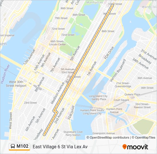 M102 Bus Route Map The Best Bus