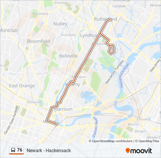 76 Route Schedules, Stops & Maps 76p Newark Penn Station Via