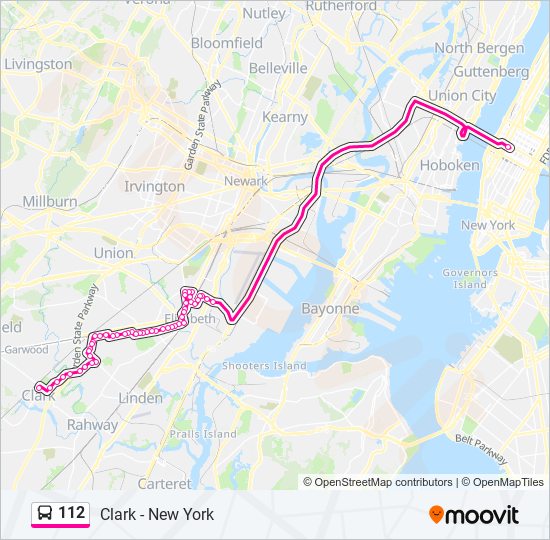 112 Route Schedules, Stops & Maps Clark Terminal Ave (Updated)