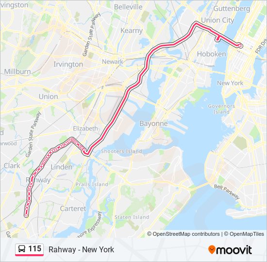 115 Route: Schedules, Stops & Maps - New York (Updated)