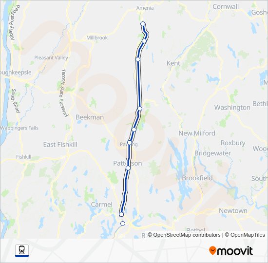 wassaic Route Schedules, Stops & Maps Northbound (Updated)