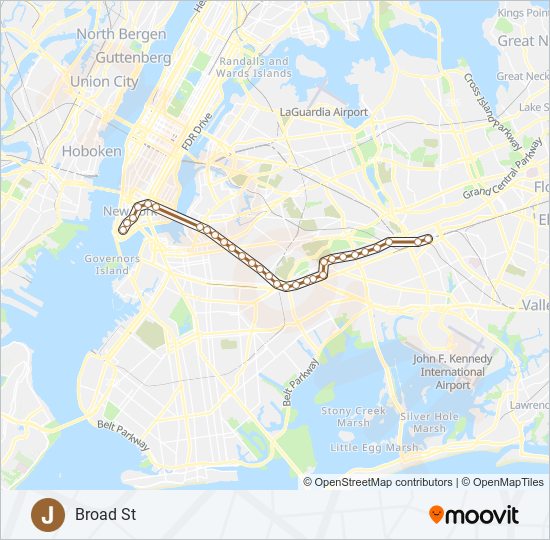 j Route Schedules, Stops & Maps Manhattan (Updated)