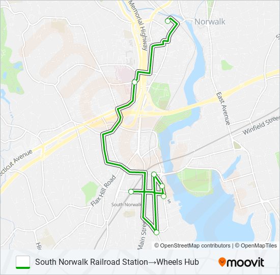 wheels rte 9 Route Schedules, Stops & Maps South Norwalk Railroad
